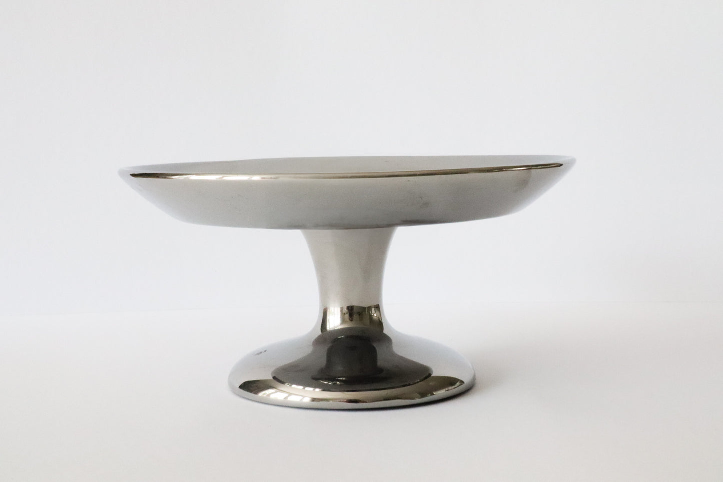 Zilveren Taartplateau Strak