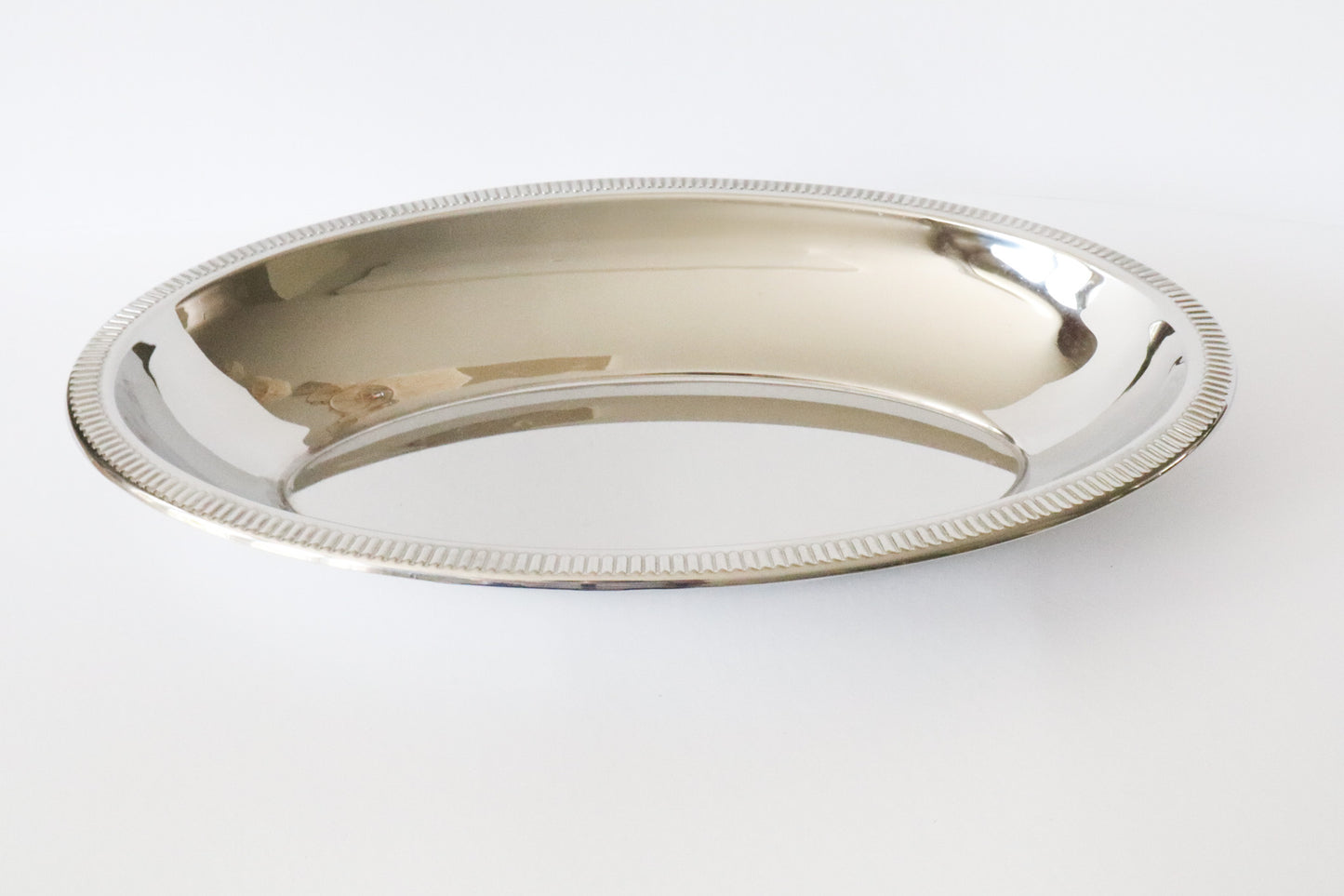 Diepe Zilveren Schaal Cleo