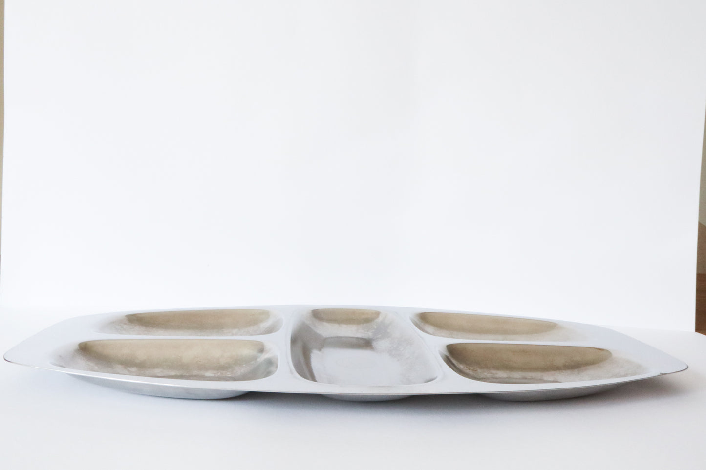 Zilveren Snack Tray Oval