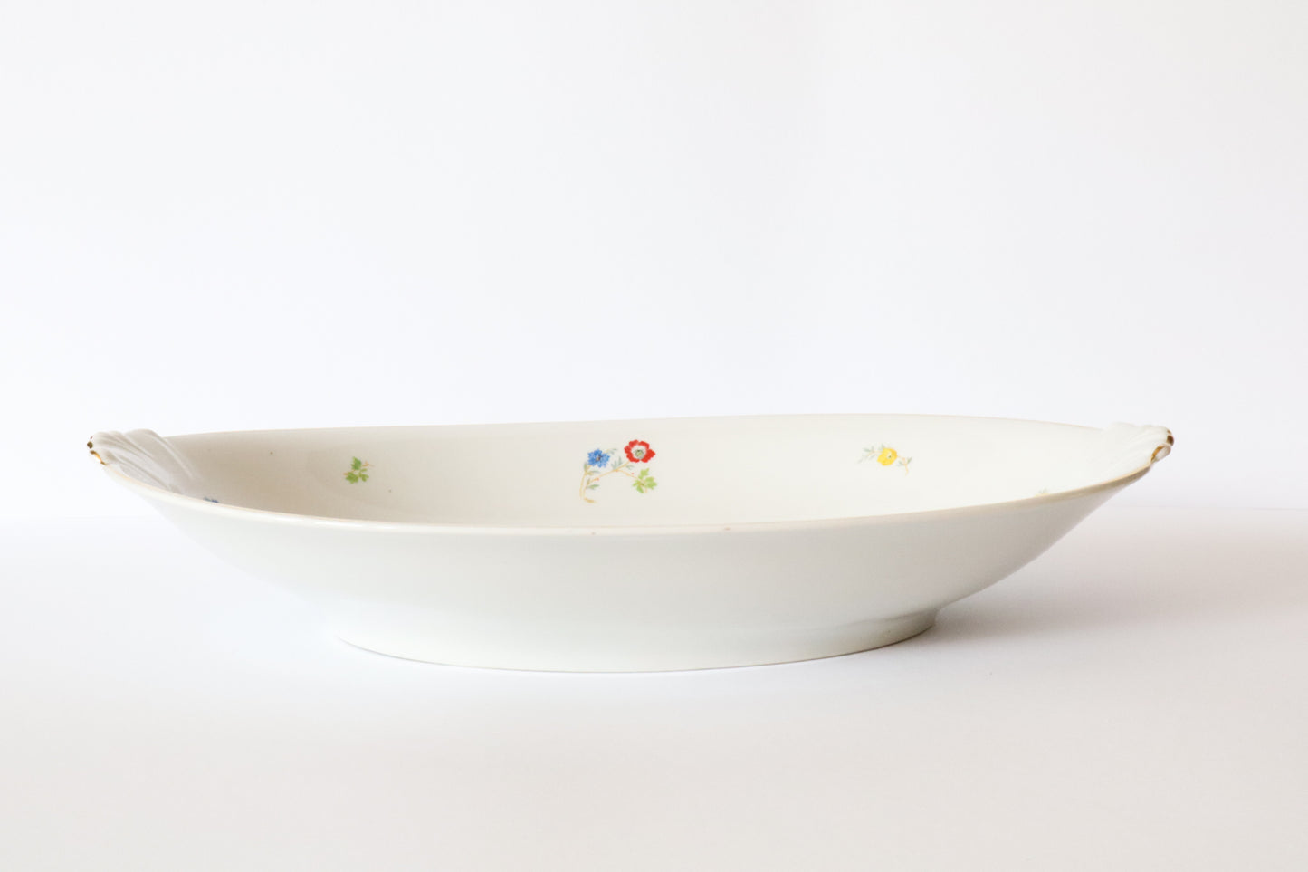 Schaal Ovaal Gouden Rand