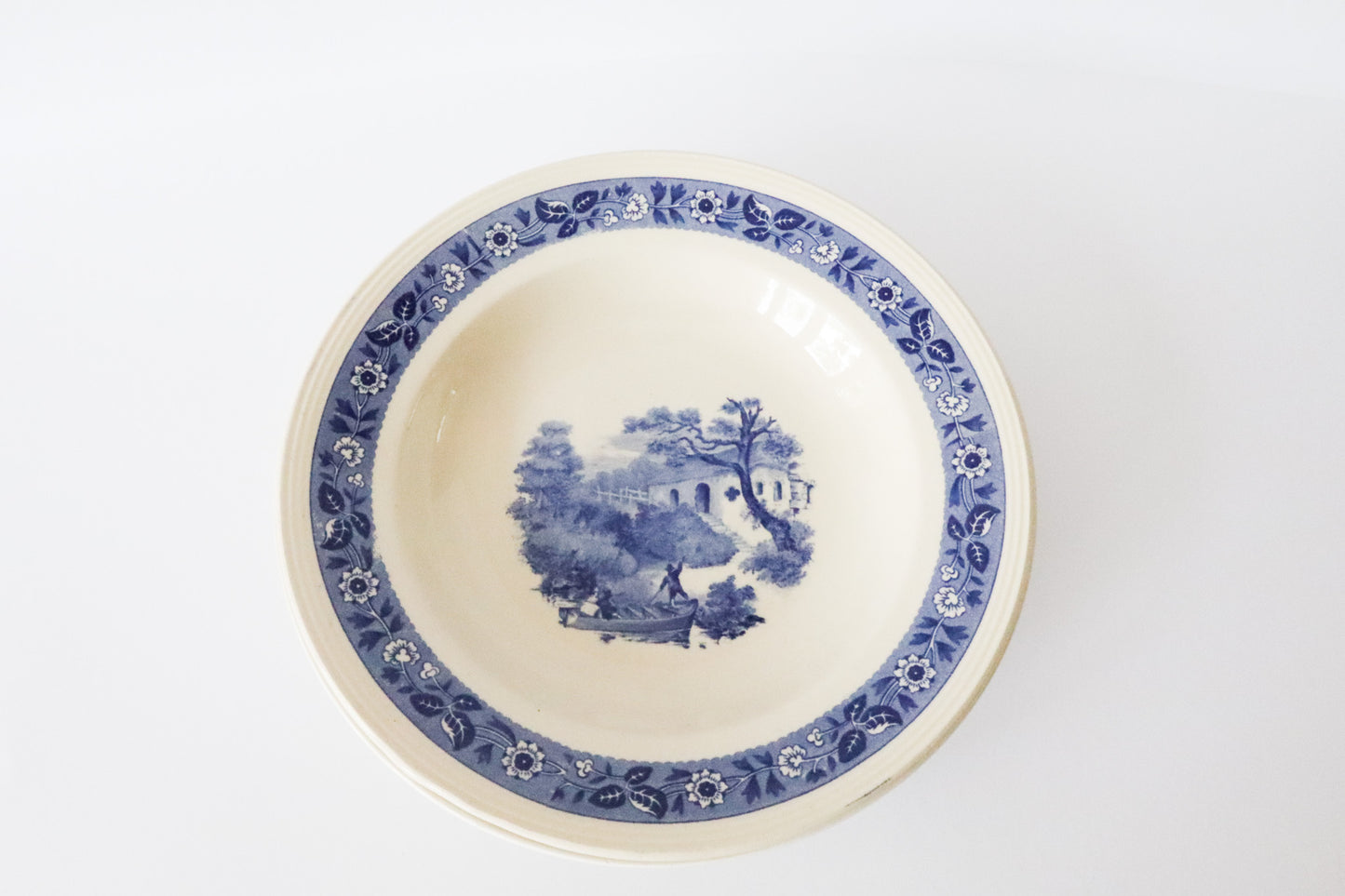 Borden Wit Blauw 2st