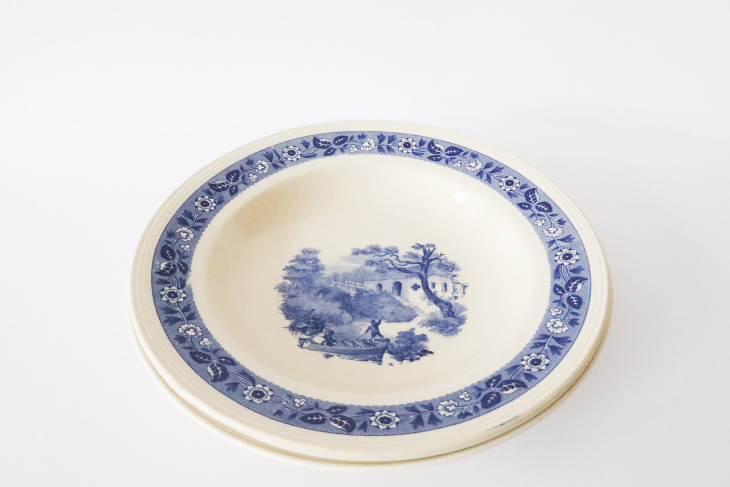 Borden Wit Blauw 2st