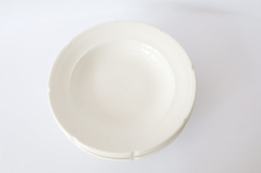 Diepe Borden Wit 4st