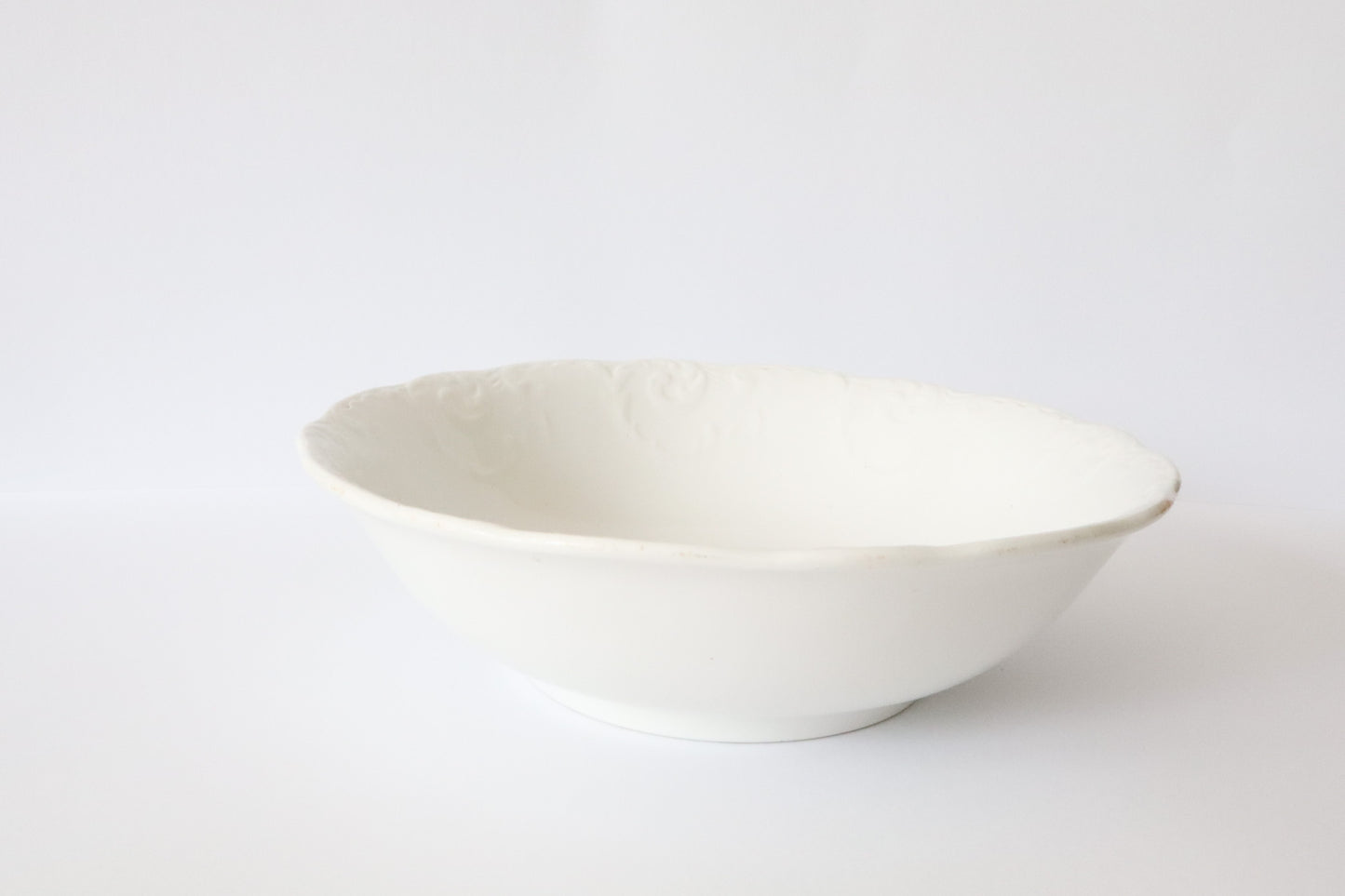 Diepe Schaal Wit