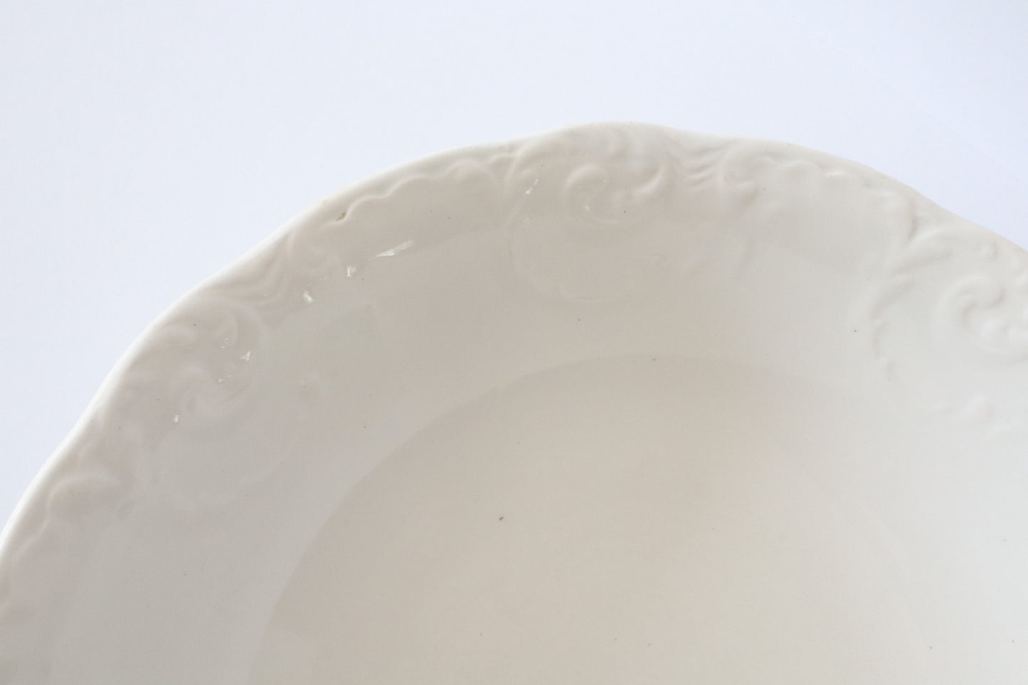 Diepe Schaal Wit