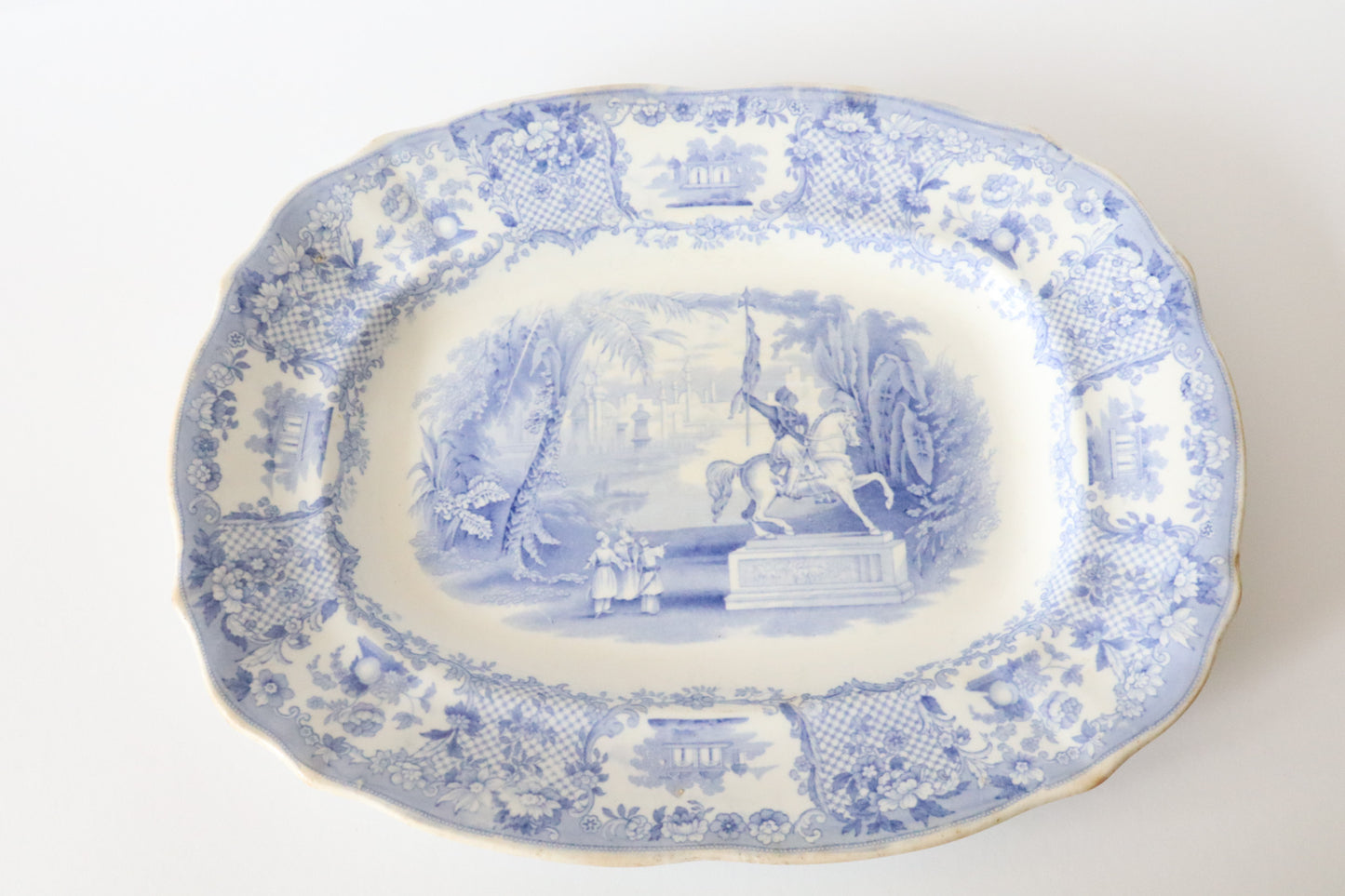 Schaal Sierlijk Blauw