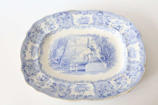 Schaal Sierlijk Blauw