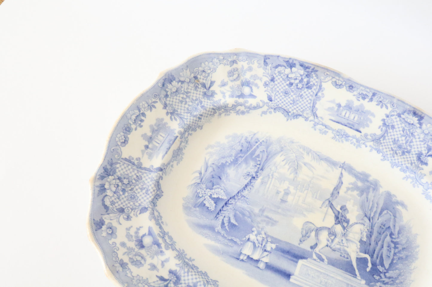 Schaal Sierlijk Blauw