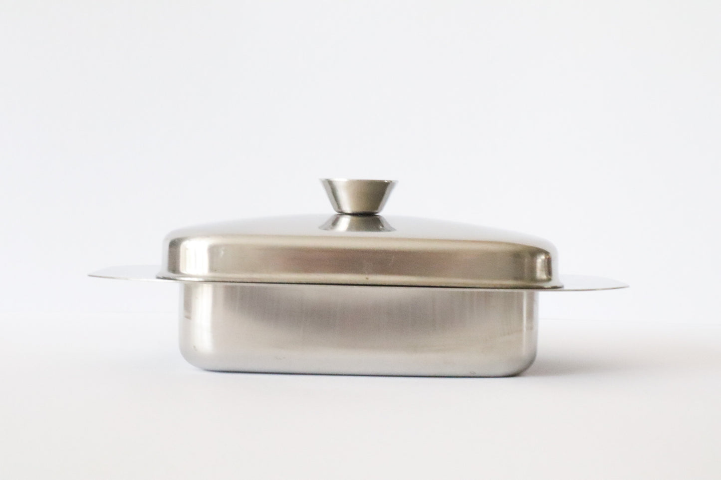 Zilveren Botervloot Knopje