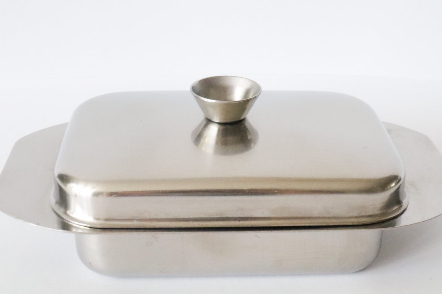 Zilveren Botervloot Knopje