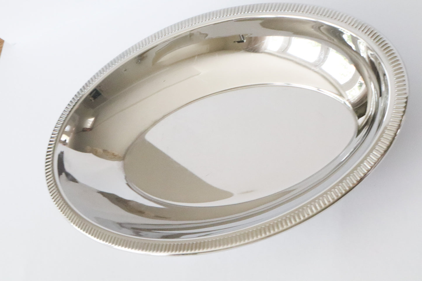 Diepe Zilveren Schaal Cleo