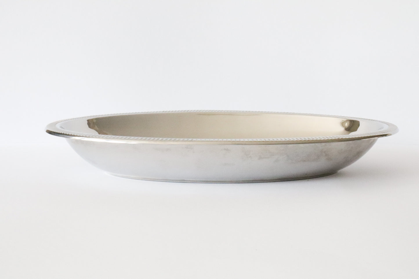 Diepe Zilveren Schaal Cleo