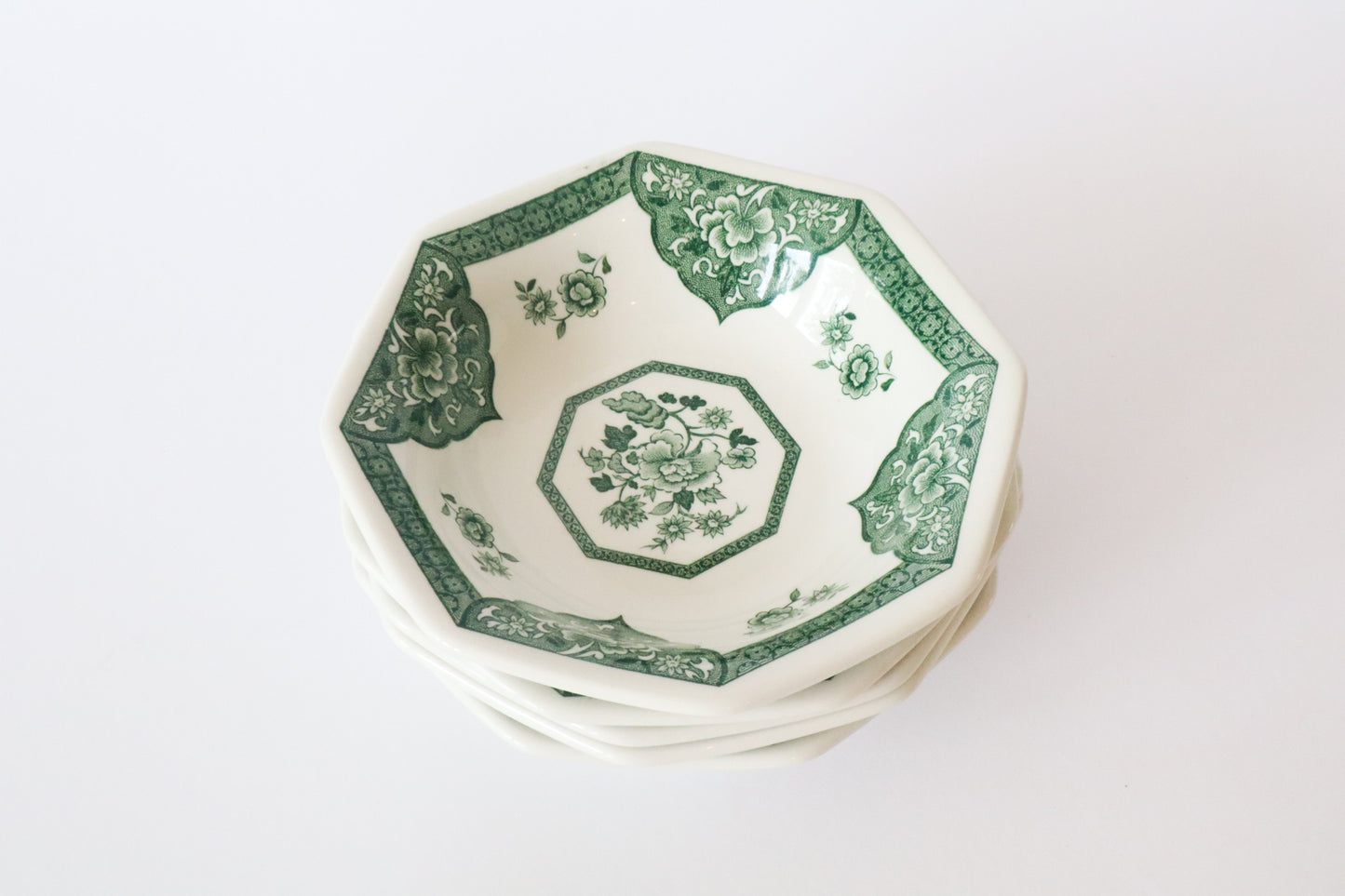 Schaaltjes Groene Print 5st