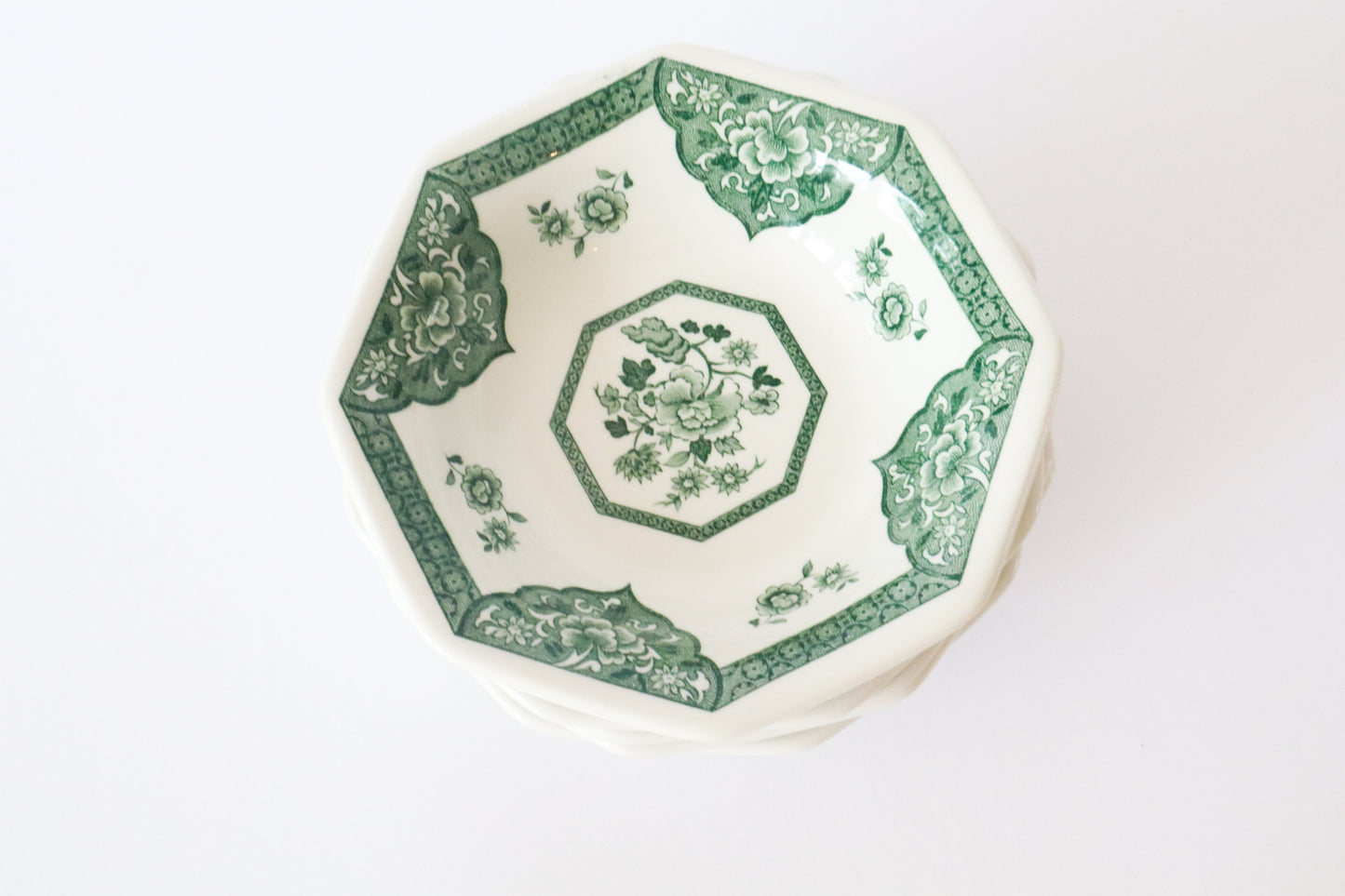 Schaaltjes Groene Print 5st