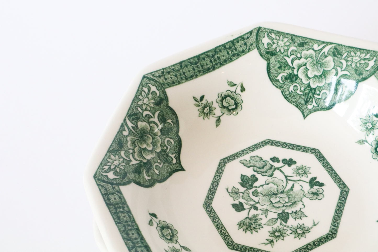 Schaaltjes Groene Print 5st