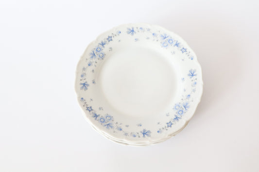 Borden Blauwe Bloemen 4st