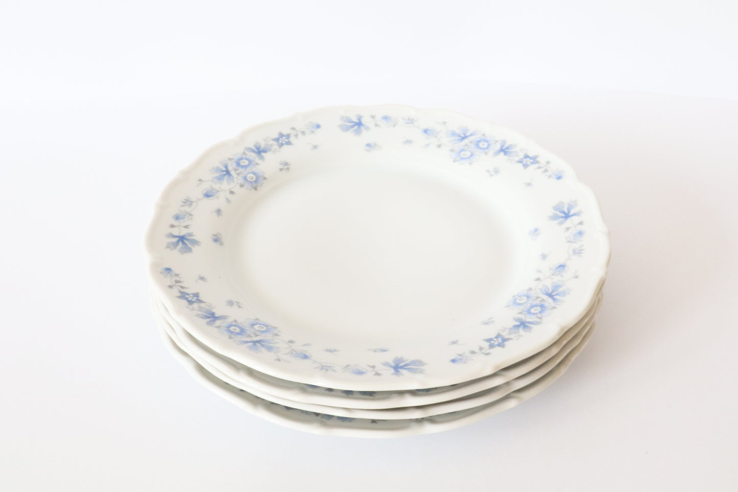 Borden Blauwe Bloemen 4st