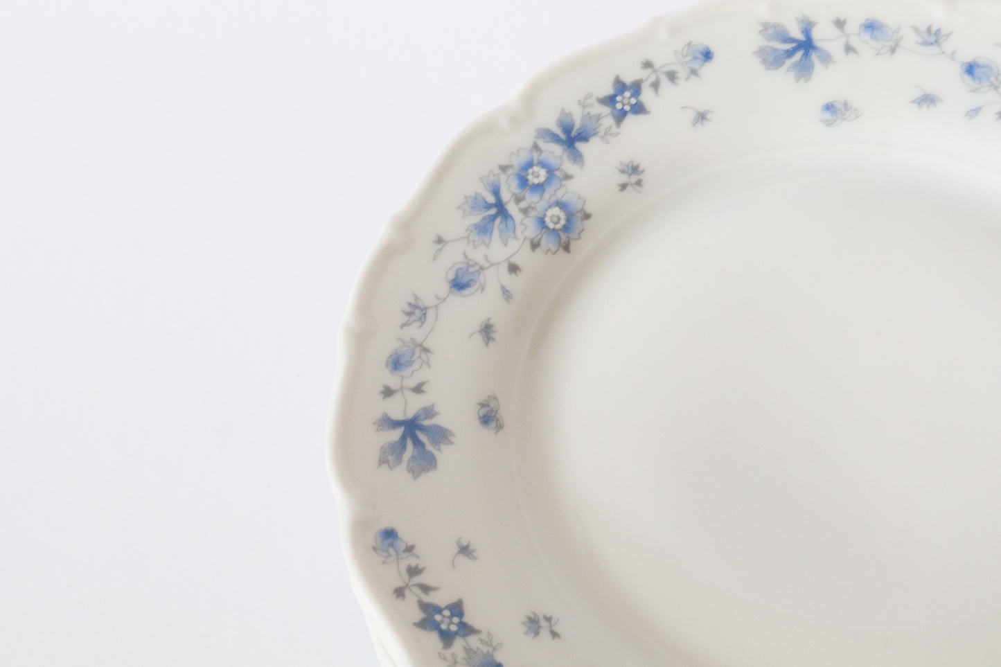 Borden Blauwe Bloemen 4st