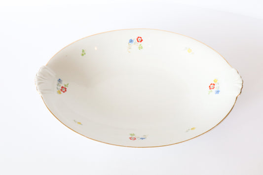 Schaal Ovaal Gouden Rand