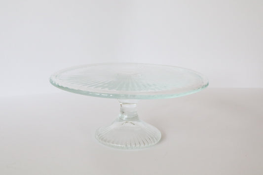 Klein Taartplateau Glas